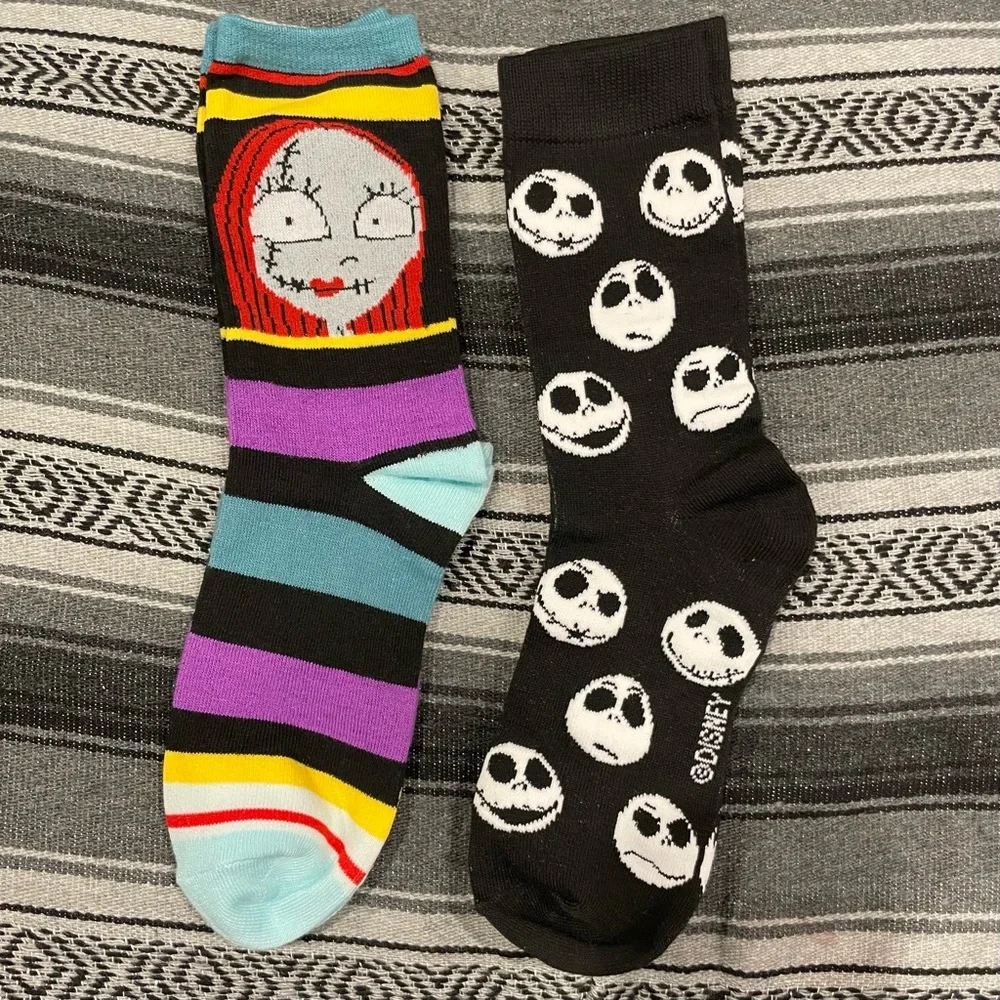 The Nightmare Before Christmas - Jack and Sally Socks